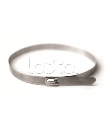 Хомут из нержавеющей стали AISI 304 13х400 DKC 27421 в Ставрополе Стяжки-хомуты Pintop.ru