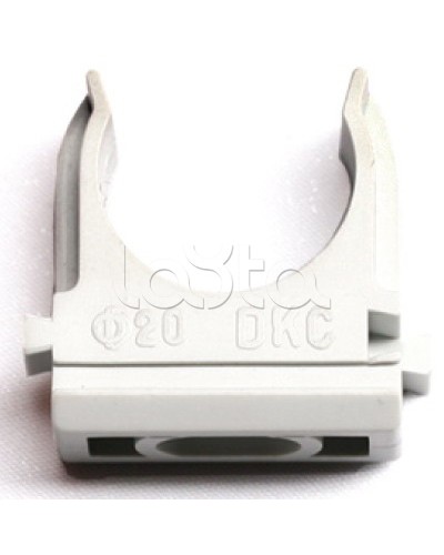 Держатель с защелкой, д.20 мм DKC 51020 в Ставрополе Держатели, клипсы, скобы Pintop.ru