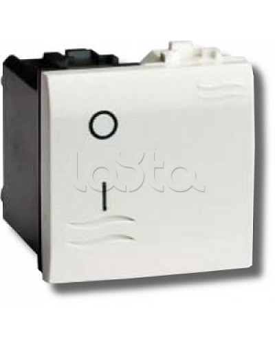 Выключатель двухполюсный белый 2 мод в Ставрополе Аксессуары для стоек и шкафов Pintop.ru