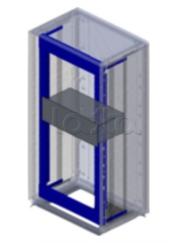 Рама 19, 12U для шкафов Conchiglia, настенный В=685 мм, напольный В=715 мм DKC 95777652 в Ставрополе Аксессуары для стоек и шкафов Pintop.ru