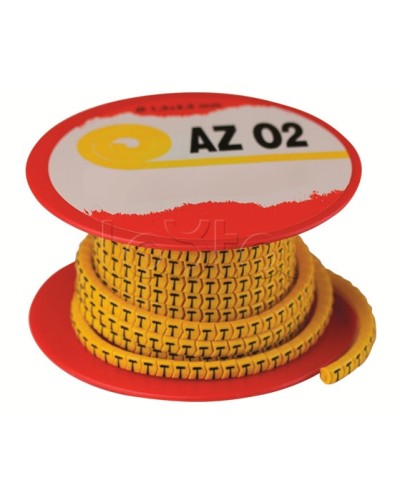 Колечко маркировочное C, 4-8мм. черное на желтом DKC AZS4CCBY в Ставрополе Крепежные изделия Pintop.ru