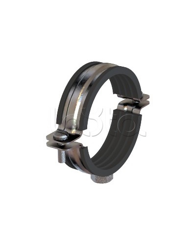 Хомут для средних нагрузок 1, c изоляцией DKC BHT2100 в Ставрополе Стяжки-хомуты Pintop.ru