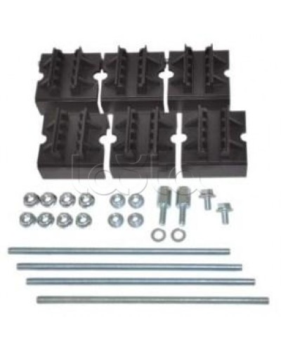 Набор держателей, для шин толщиной 5мм, 1-4 шины на полюс, 3 полюса DKC R5BSEV4/5T в Ставрополе Повороты, муфты, тройники Pintop.ru