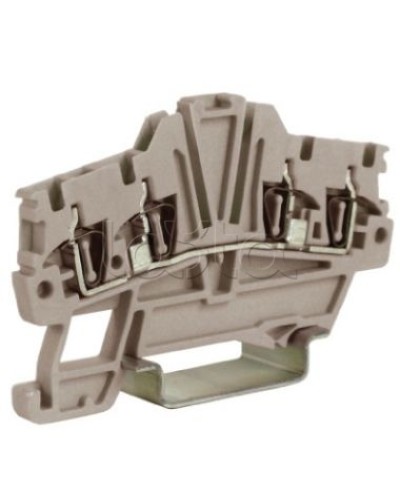 Зажим 1,5 кв.мм синий 2 ввод/2 вывода DKC ZHI420 в Ставрополе Держатели, клипсы, скобы Pintop.ru