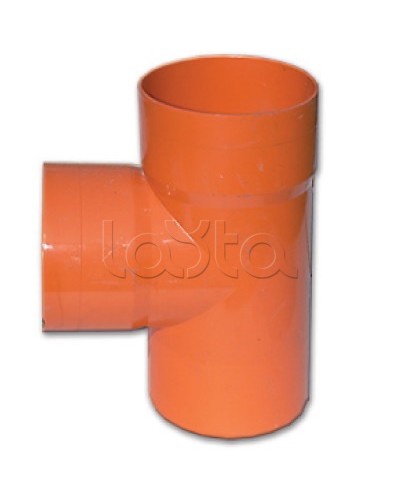 Тройник для двустенных труб, 90 град., полипропилен,д.200 мм DKC (020200) в Ставрополе Повороты, муфты, тройники Pintop.ru