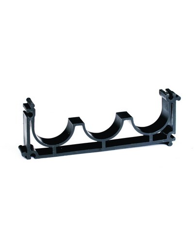 Держатель расстояния тройной (кластер) для двустенных труб д.63 мм DKC 025063 в Ставрополе Держатели, клипсы, скобы Pintop.ru