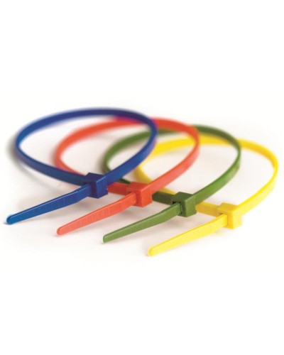 Хомут-стяжка нейлоновый, стандартный PL6.6 3.6х200 мм зеленый DKC 25214CV (100 шт/уп) в Ставрополе Стяжки-хомуты Pintop.ru