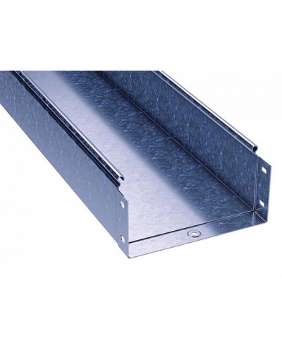 Лоток неперф. 300x100 металл. L3000 толщ.1,0 мм DKC (3510410) в Ставрополе Кабельные лотки Pintop.ru