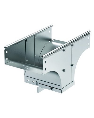 Ответвитель-переходник TDSR T-обр. вертикальный 500/200 в комплекте с крепежными элементами и соединительными в Ставрополе Аксессуары для лотков Pintop.ru