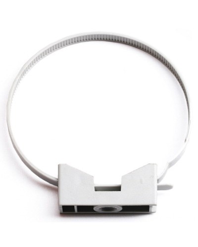 Держатель с хомутиком, д.25 - 63 мм DKC 51263 в Ставрополе Держатели, клипсы, скобы Pintop.ru