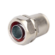 Муфта металлорукав DN 35-жесткая труба д.40мм, IP66/IP67, никелированная латунь DKC 6117-4035