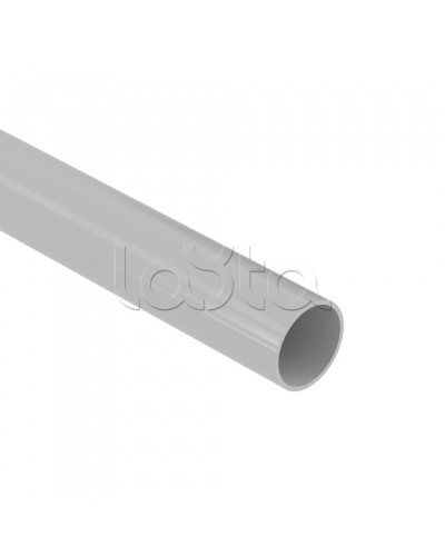 Труба глад. ПВХ 40 мм 3 м жесткая атмосферостойкая серый (30 м) DKC (63940UF) в Ставрополе Гладкая труба Pintop.ru
