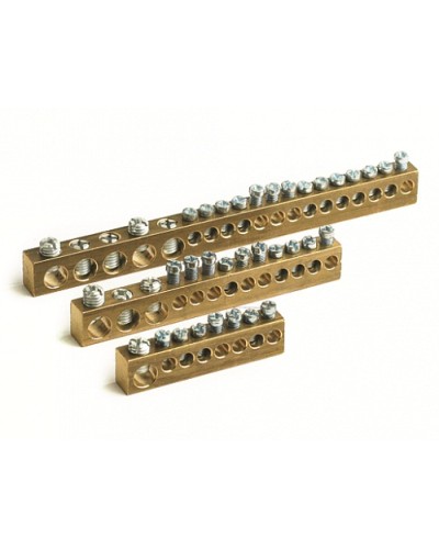 Колодка клеммная 12мод. (отв.3х5.4мм+10х4.5мм) DKC 87412 в Ставрополе Коммутационные изделия Pintop.ru