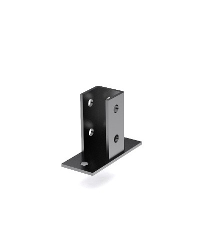 Крепление с площадкой для профиля BPM-41 горячеоцинкованное DKC BSF4102HDZ в Ставрополе Аксессуары для лотков Pintop.ru