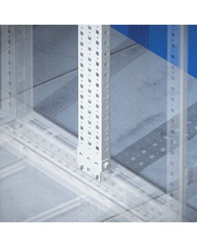 Рейки вертикальные для шкафов CQE высотой 2000 мм (2 шт/уп) DKC R5PDV20 в Ставрополе Аксессуары для стоек и шкафов Pintop.ru