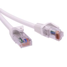 Патч-корд неэкранированный CAT6 U/UTP 4х2, LSZH, белый, 1.5м DKC RN6UU4515WH