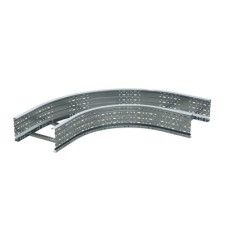 Угол лестничный 90 градусов 150x300 для серии U5, цинк-ламельный DKC / ДКС ULD653ZL