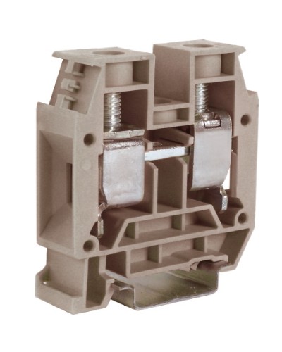 зажим серый 35 кв.мм DKC ZCBC35GR в Ставрополе Аксессуары для стоек и шкафов Pintop.ru