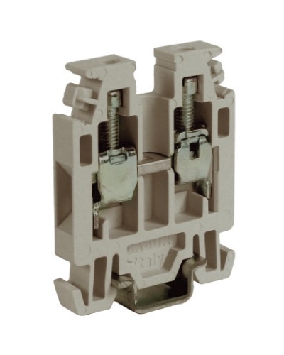 Зажим 2,5 кв.мм серый DKC ZRN500GR в Ставрополе Крепежные изделия Pintop.ru