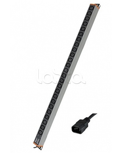 Блок распределения питания вертикальный для 19 шкафов DKC R5VIEC24PIC14 в Ставрополе Аксессуары для стоек и шкафов Pintop.ru