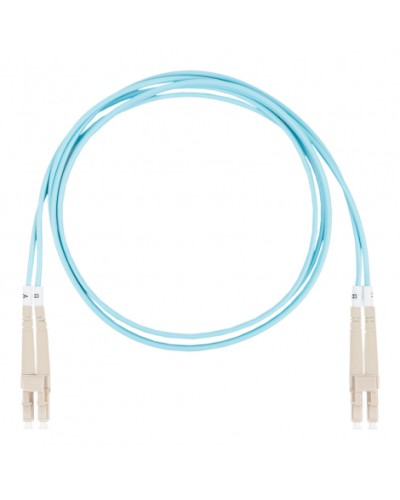Шнур оптический коммутационный (патч-корд), LC-LC, дуплекс (duplex) OM3, нг(А)-HF, бирюзовый, 1,0 м Datarex DR-220061 в Ставрополе Патч-корды и пигтейлы Pintop.ru