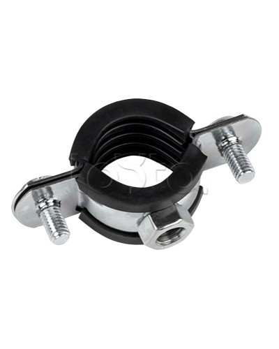 Хомут стальной 1 (32-37 мм), с уплотнителем EKF (hsu1100) в Ставрополе Стяжки-хомуты Pintop.ru