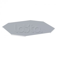 Крышка на ответвитель крестообразный лестничный усиленная 600 мм HDZ EKF (kxltp600-2-HDZ)