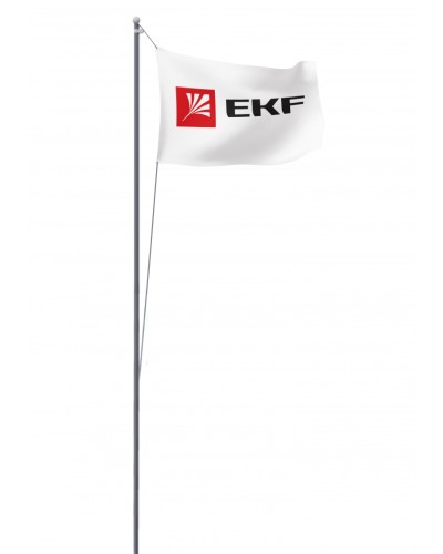 Мачта молниеприемная секционная пассивная алюминиевая c флагом ММСПС-Ф-12 L=12м EKF PROxima (mmsps-f-12) в Ставрополе Электротехническое оборудование Pintop.ru