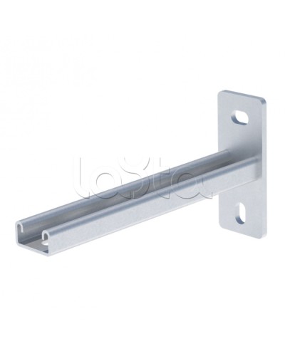 STRUT-консоль 41х21 мм, основание 450 мм HDZ EKF (stk412145-HDZ) в Ставрополе Аксессуары для лотков Pintop.ru