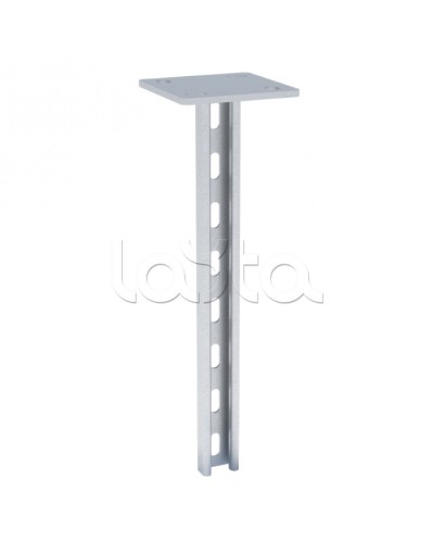 STRUT-стойка 41х21 мм, основание 800 мм HDZ EKF (sts412180-HDZ) в Ставрополе Аксессуары для лотков Pintop.ru