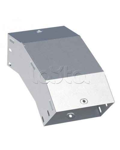 Угол 45 град. вертикальный внешний 100x400-1,2 мм HDZ EKF (vo45100400-1,2-HDZ) в Ставрополе Аксессуары для лотков Pintop.ru