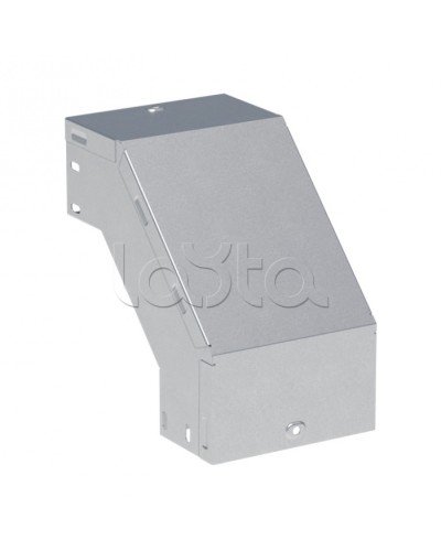 Угол 90 град. вертикальный внешний 100x600-1,2 мм EKF (vo90100600-1,2) в Ставрополе Аксессуары для лотков Pintop.ru