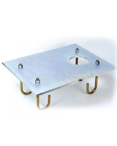 Пластина монтажная с анкерами для шлагбаума B680 H Faac 490139 в Ставрополе Запчасти для шлагбаумов и автоматики Pintop.ru