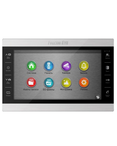Видеодомофон Falcon Eye Atlas Plus HD (Black) VZ в Ставрополе Абонентские видеоустройства Pintop.ru