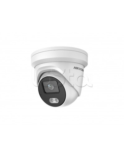IP-камера видеонаблюдения купольная уличная Hikvision DS-2CD2327G2-LU(C)(2.8mm) в Ставрополе IP-камеры Pintop.ru