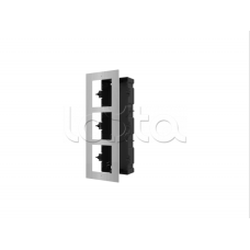 Рамка монтажная на 3 модуля Hikvision DS-KD-ACF3/S