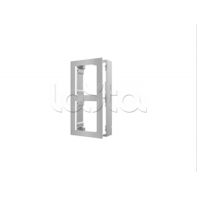 Рамка монтажная на 2 модуля Hikvision DS-KD-ACW2/S