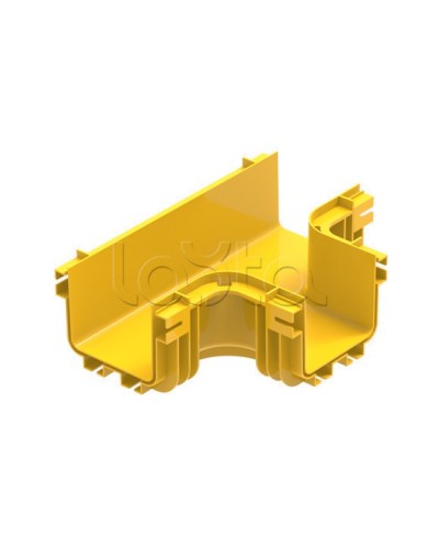 Ответвитель Т-образный пластиковый Hyperline FBTR-120-TEE в Ставрополе Аксессуары для лотков Pintop.ru