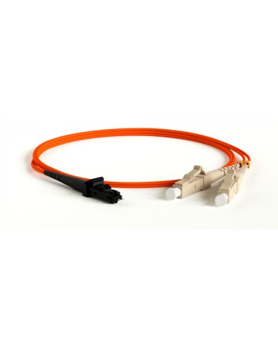 Патч-корд волоконно-оптический Hyperline FC-D2-50-LC/PR-MTRJF/PR-H-2M-LSZH-OR в Ставрополе Патч-корды оптические Pintop.ru