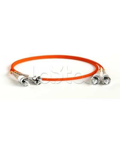 Патч-корд волоконно-оптический Hyperline FC-D2-50-ST/PR-ST/PR-H-3M-LSZH-OR в Ставрополе Патч-корды оптические Pintop.ru