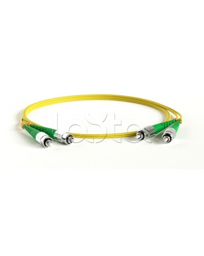 Патч-корд волоконно-оптический Hyperline FC-D2-9-FC/AR-LC/AR-H-1M-LSZH-YL в Ставрополе Патч-корды оптические Pintop.ru
