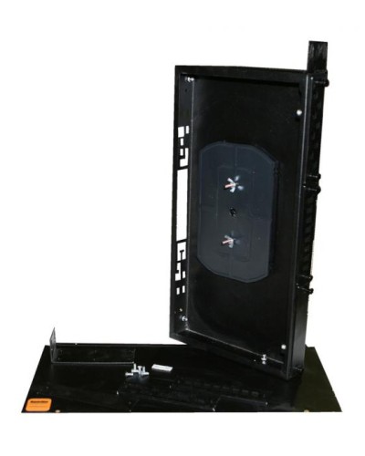 Бокс оптический Hyperline FO-19R-1U-3xSLT-W140H42-24UN-BK в Ставрополе Кросс оптический Pintop.ru