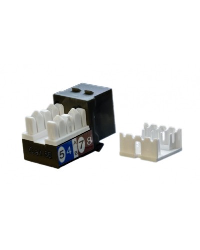 Вставка Hyperline (KJ9-8P8C-C5e-90-BK) в Ставрополе Коннекторы Pintop.ru