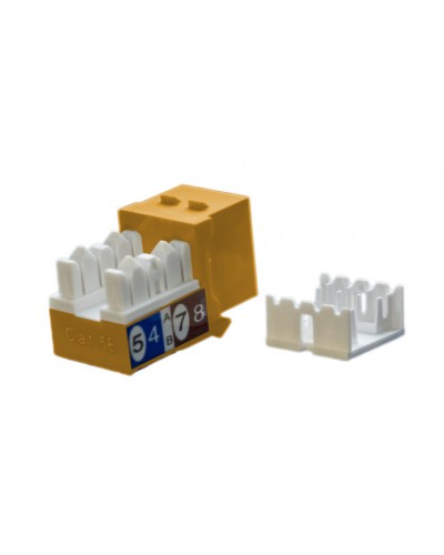 Вставка Hyperline (KJ9-8P8C-C5e-90-OR) в Ставрополе Коннекторы Pintop.ru