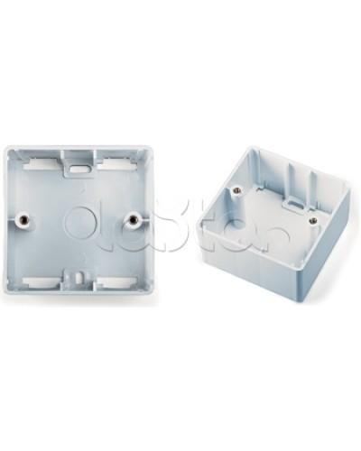 Коробка для настенного монтажа 80x80x45 мм, французский стандарт Hyperline (MB-E-35) в Ставрополе Распределительные коробки Pintop.ru