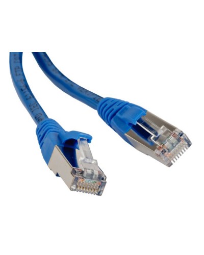 Патч-корд экранированный Hyperline PC-LPM-STP-RJ45-RJ45-C5e-15M-LSZH-BL в Ставрополе Патчкорды (медные) Pintop.ru