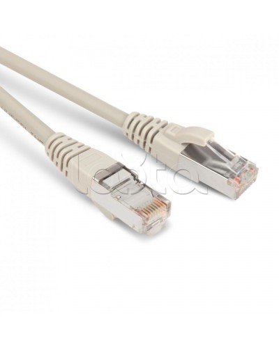Патч-корд RJ45-RJ45, 4 пары, STP, кат.5е, LSZH (3м) Hyperline PC-LPM-STP-RJ45-RJ45-C5e-3M-LSZH-GY в Ставрополе Патчкорды (медные) Pintop.ru