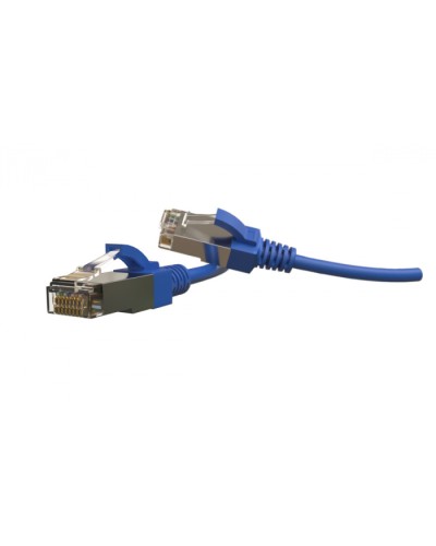Патч-корд S/FTP Hyperline (PC-LPT-SFTP-RJ45-RJ45-C6-5M-LSZH-BL) в Ставрополе Патчкорды (медные) Pintop.ru