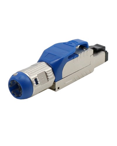 Разъем полевой оконцовки RJ-45 8P8C Hyperline PLUE-8P8C-S-C8-SH-BL в Ставрополе Коннекторы и разъемы Pintop.ru