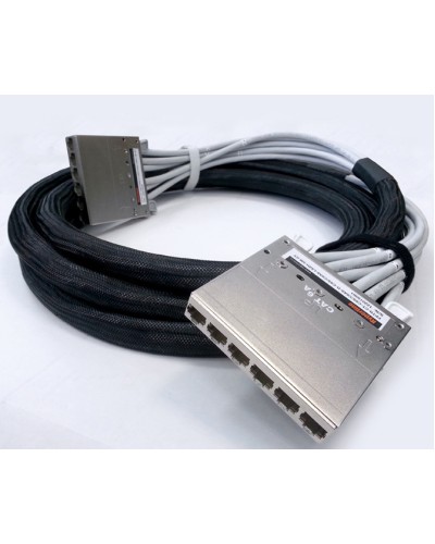 Сборка кабельная претерминированная Hyperline PPTR-CT-CSS/C6AS-D-CSS/C6AS-LSZH-10M-GY в Ставрополе Аксессуары для стоек и шкафов Pintop.ru